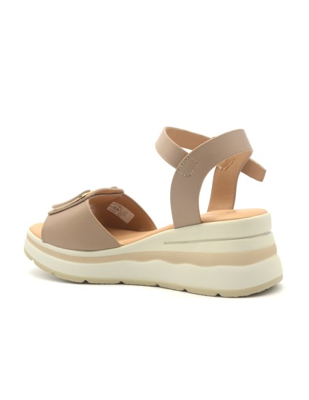 Donna Serena Holly sandalo in pelle con zeppa